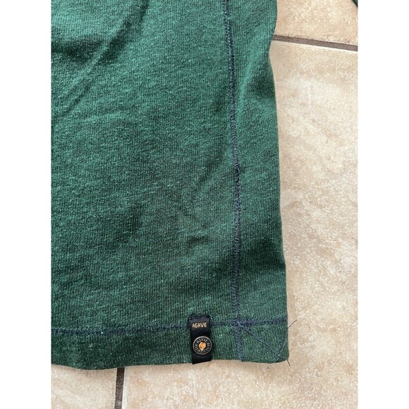 Agave Shirt Mens XXL Forest Green Solitude Agave Lux Camp Outdoor Hike USA Made - Picture 3 of 7